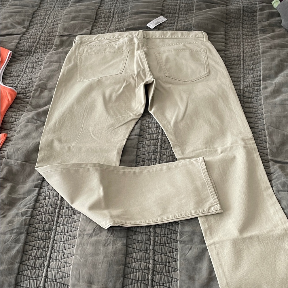 J. Crew Men's Tan Straight Leg Pants